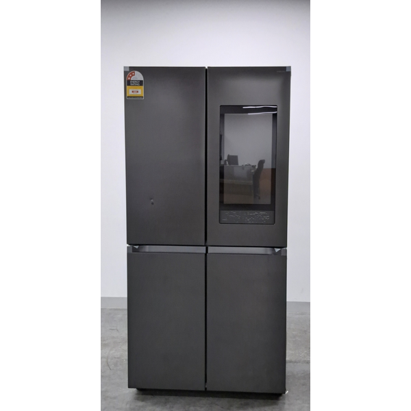 Samsung 636L AI Family Hub French Door Fridge with Internal Beverage Centre Matte Black SRF9400BFH