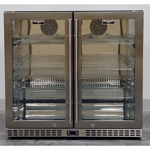 Schmick 257L Under Bench Stainless Steel Heated Glass Fridge SK246-HD