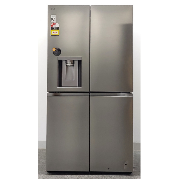LG 637L French Door Fridge with Ice and Water Stainless Steel GF-L700PL