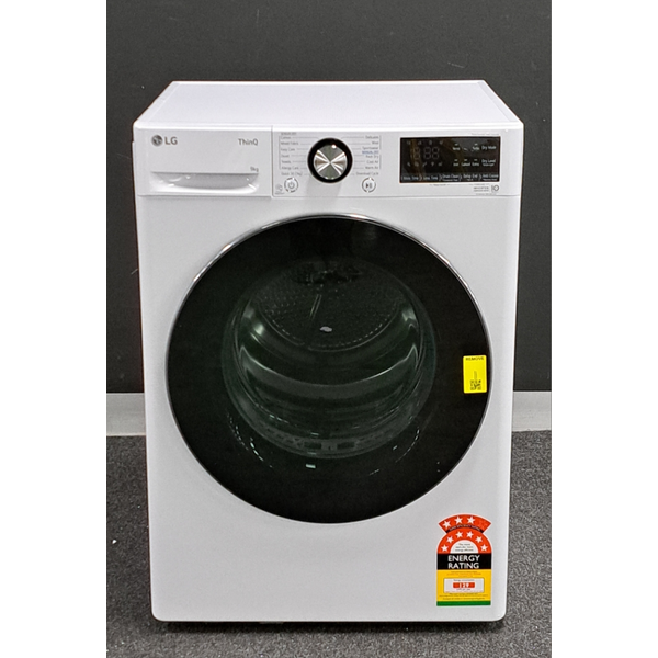 LG Series 9 9kg Heat Pump Dryer with Inverter Control DVH9-09W