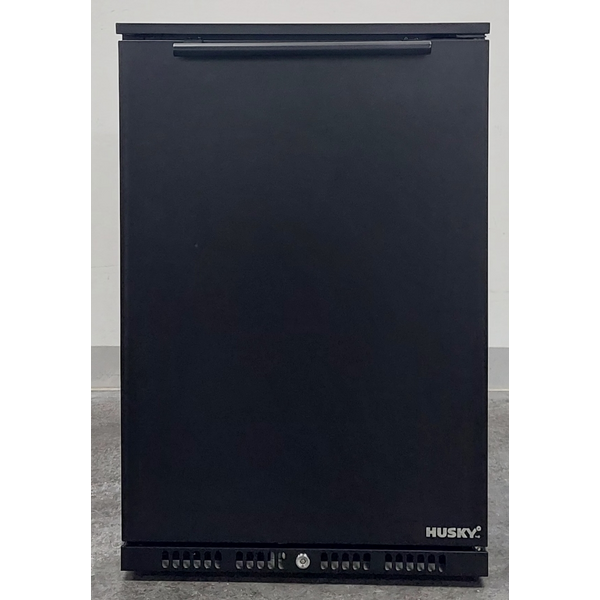 Husky 118L Single Door Outdoor Beverage Fridge Black ALFC1SDBLK840EL