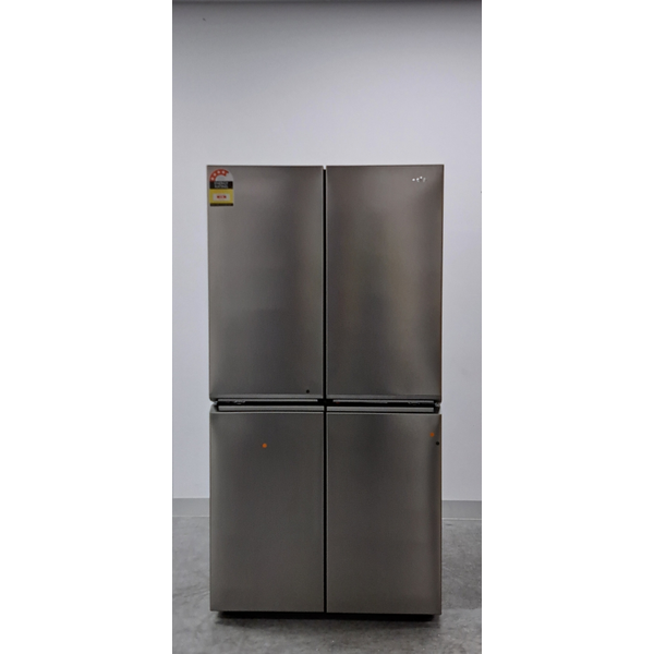 Haier 623L Quad Door Refrigerator Satina Silver HRF680YS