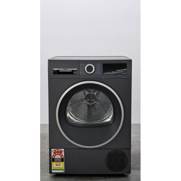 Bosch 8kg Series 6 Heat Pump Dryer Graphite WQG235DRAU