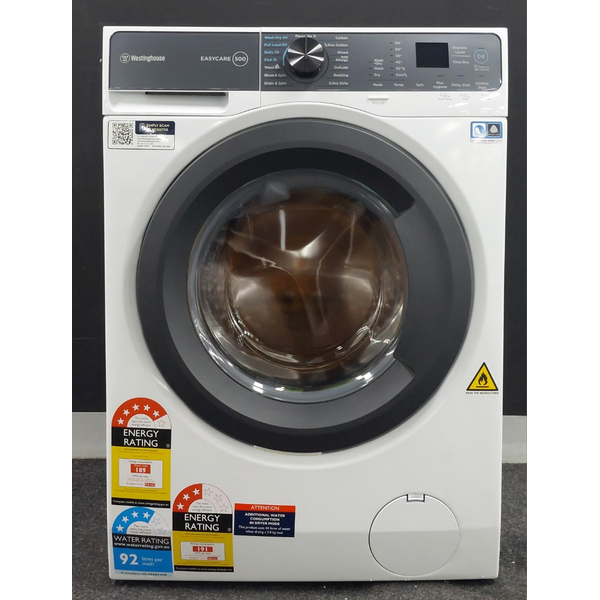 Westinghouse EasyCare 500 9kg/5kg Washer Dryer Combo White WWW9024M5WAS