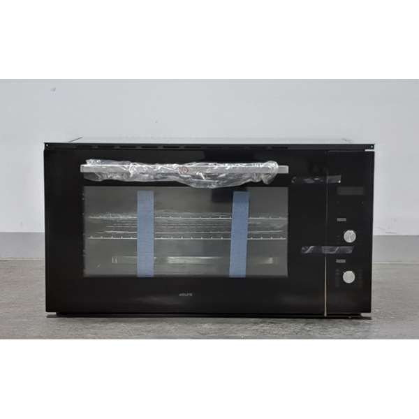 Euro Appliances Euro 90cm Electric Multi Function Oven Black OE90O9B1
