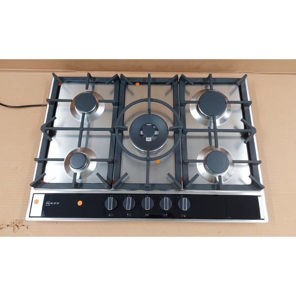 NEFF 75cm FlameSelect Stainless Steel Gas Cooktop T27DA69N0A