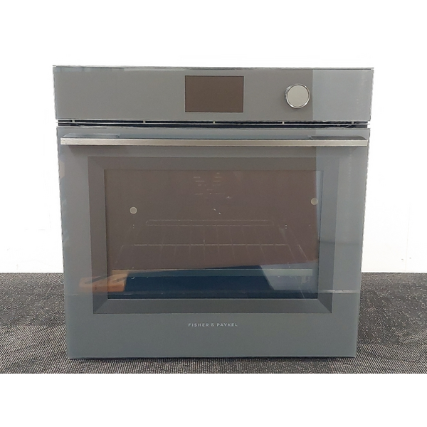 Fisher & Paykel Series 9 60cm Minimal Pyrolytic Built-in Oven Grey OB60SMPTDG1