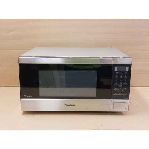 Panasonic 44L Genius Inverter 1100 watt Microwave Oven Stainless Steel NN-ST776SQPQ