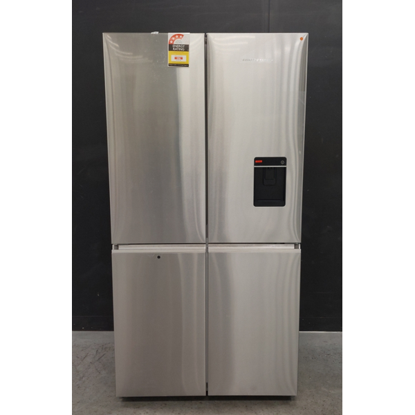 Fisher & Paykel Series 7 538L Quad Door Refrigerator with Ice and Water Stainless Steel RF605QNUVX1