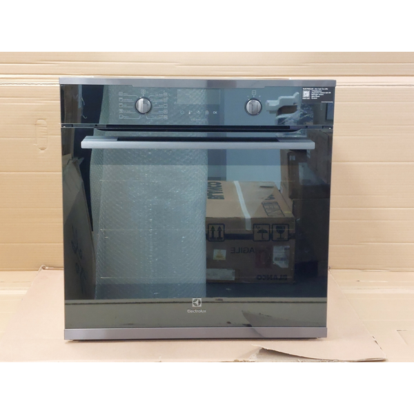 Electrolux 60cm Pyrolytic Dark Stainless Steel Oven with SteamBake EVEP614DSE