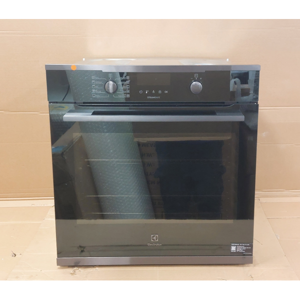 Electrolux 60cm Pyrolytic Dark Stainless Steel Oven with SteamBake EVEP614DSE