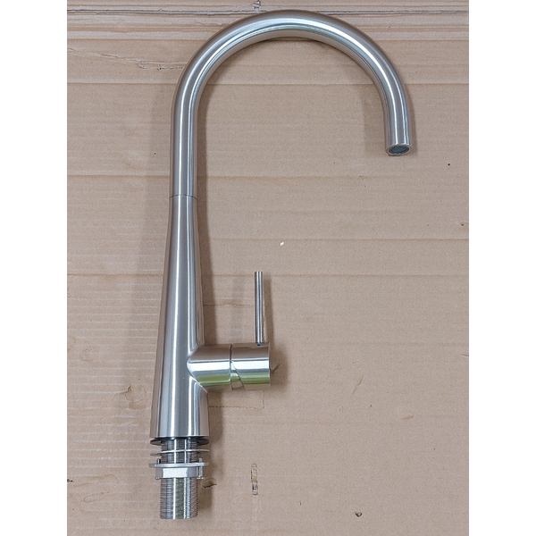 Oliveri Essente 316 Stainless Steel Goose Neck Mixer - Stainless Steel SS31620