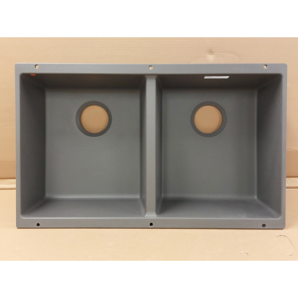 Blanco Double Bowl Undermount Sink Rock Grey SUB350350UGK5