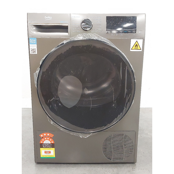 Beko 9kg Heat Pump Dryer with Steam and Wi-Fi Graphite BDPB903SG