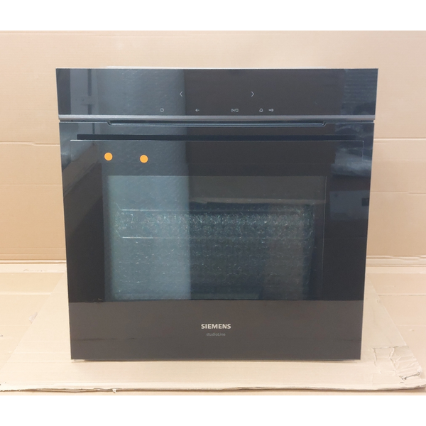 Siemens iQ700 60cm Built-In Pyrolytic Oven - Black Glass HB974G2B1A