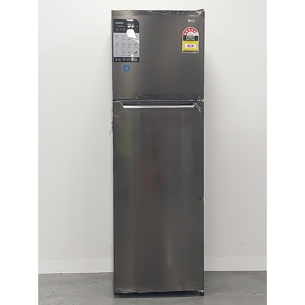 CHiQ 255L Top Mount Fridge Black Steel CTM253NBS5E
