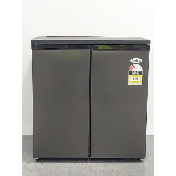 Airflo 156L Bar Fridge and Freezer Gun Metal Stainless Steel AFF156