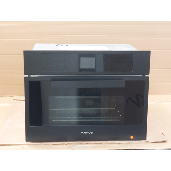 Artusi 60cm Built In Combination Steam Oven Matte Black ACS45MB