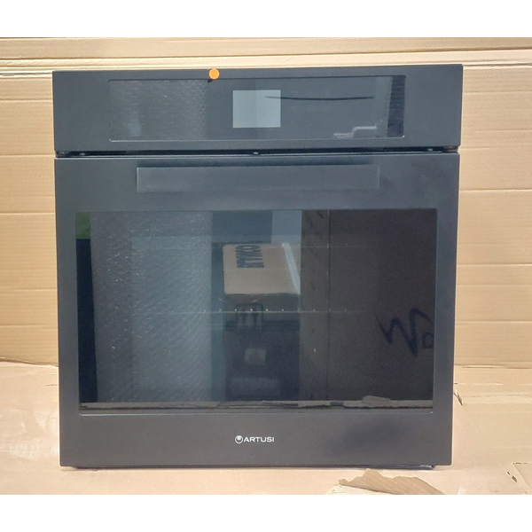 Artusi 60cm Multifunction Built In Pyrolytic Oven Matte Black AO6000MBP