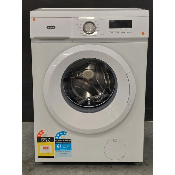 Mykin 6kg Front Load Washing Machine White MFLW600W