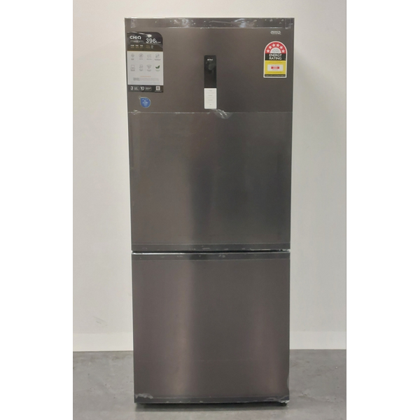 CHiQ 396L Bottom Mount Refrigerator Black CBM395NBS6E