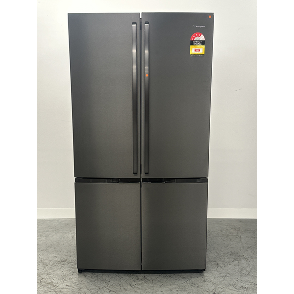 Westinghouse 541L Dark Stainless Steel French Door Frost Free Fridge WQE6000BB