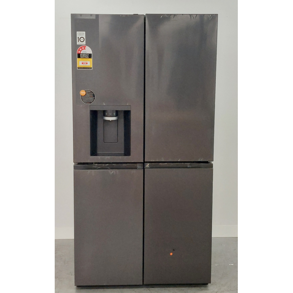 LG 637L French Door Fridge with Ice and Water Matte Black GF-L700MBL
