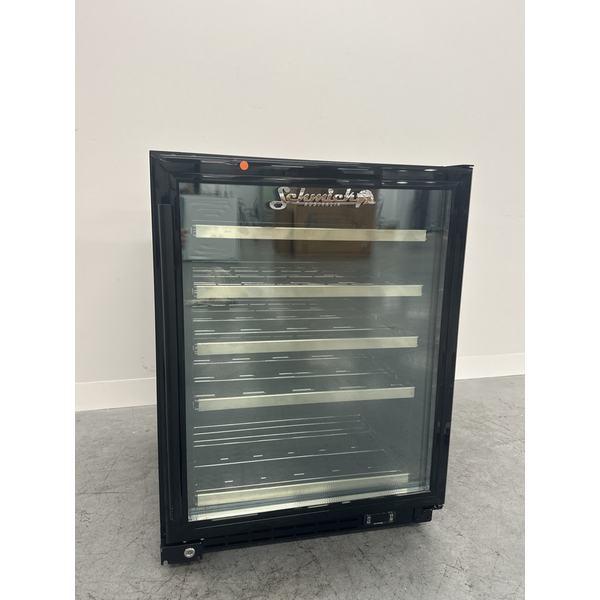 Schmick Under Bench Glass Door Wine Fridge JC132W-B