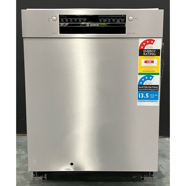 Bosch 60cm Series 4 Built Under Stainless Steel Dishwasher SMU4HVS01A