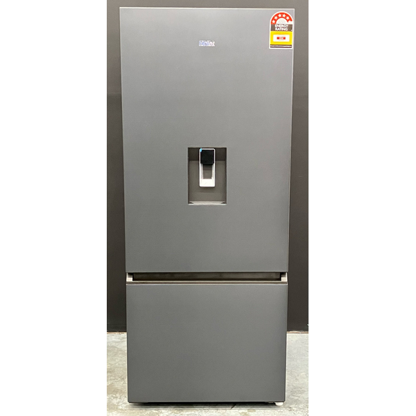 Haier 431L Bottom Mount Fridge with Non-Plumbed Water Dispenser Black HRF420BHC