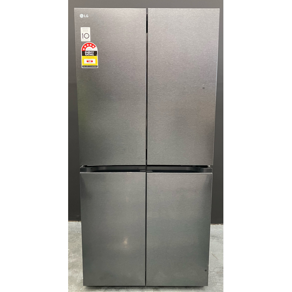 LG 530L French Door Fridge Matte Black GF-B505MBL