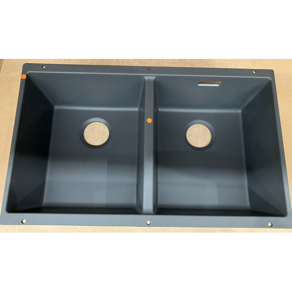 Blanco Double Bowl Undermount Sink Rock Grey SUB350350UGK5
