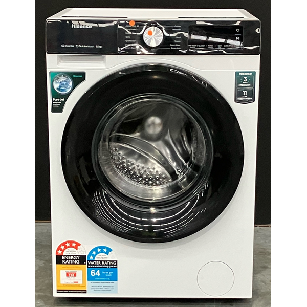 Hisense Series 3S 7.5kg Front Load Washing Machine White HWF3S7514X