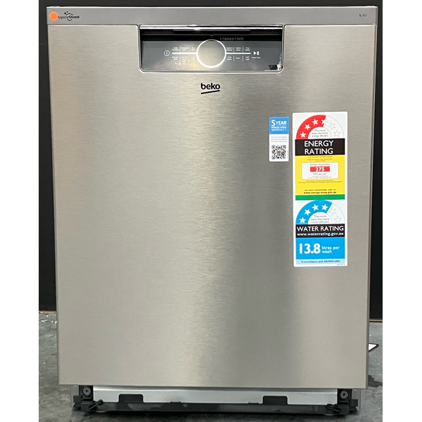 Beko 60cm Built Under Dishwasher Platinum Steel BDBU1430X