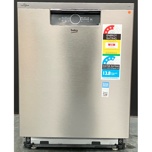 Beko 60cm Built Under Dishwasher Platinum Steel BDBU1430X