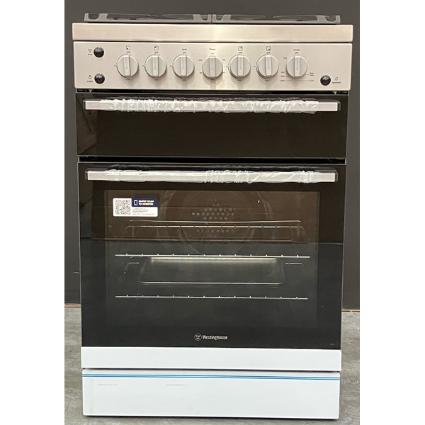 Westinghouse 60cm All Gas Freestanding Stove/Oven Stainless Steel WFG612SCH