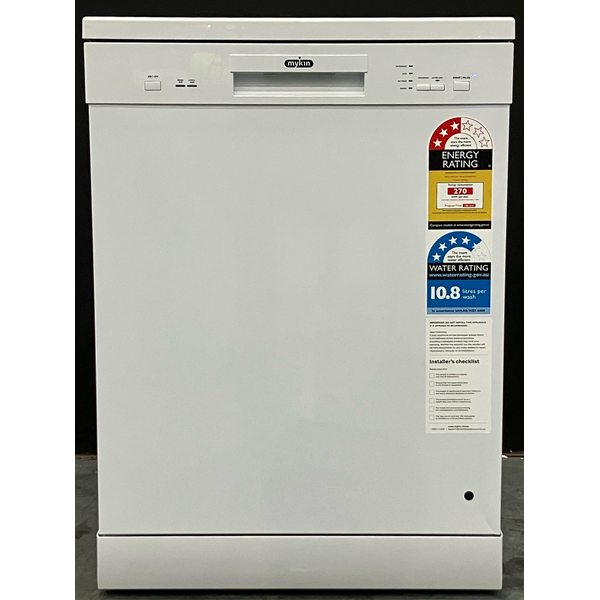 Mykin 60cm Freestanding Dishwasher White MDW6004W