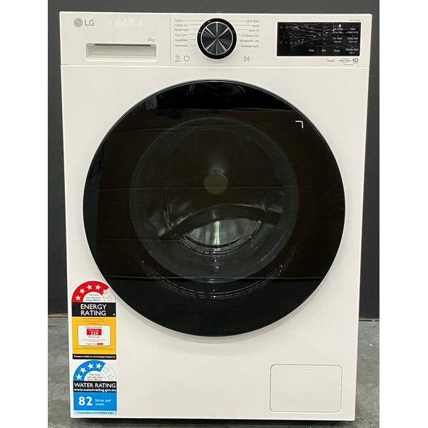 LG 8kg Series 3 Slim Front Load Washer with AI Wash WX3-1208W
