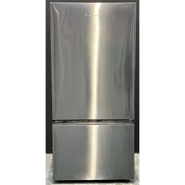 Fisher & Paykel Series 5 515L Bottom Mount Fridge Black Stainless Steel Right Hinge RF505BRNB1