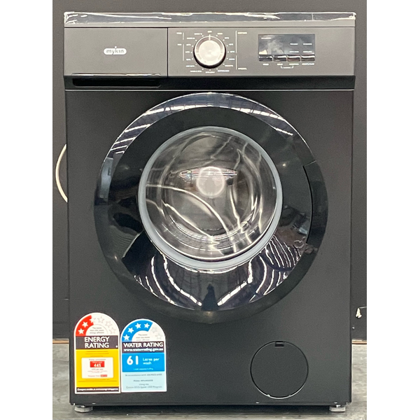 Mykin 6kg Front Load Washing Machine Black MFLW600B