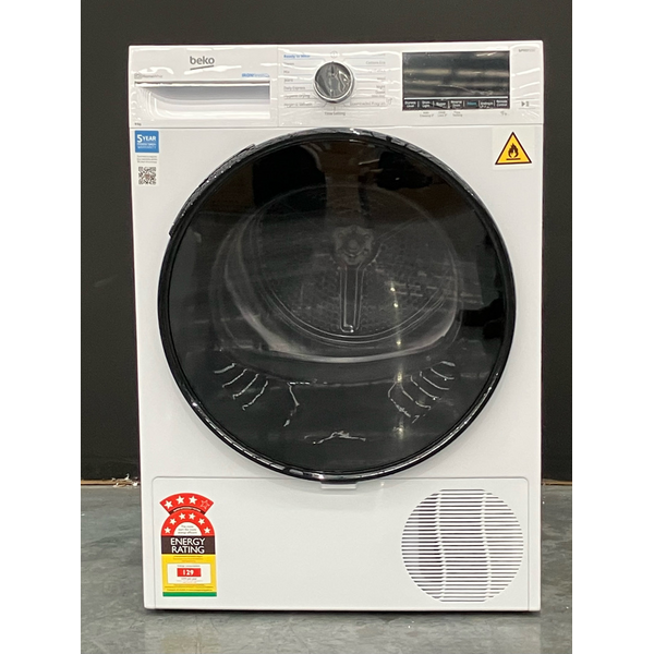 Beko 9kg Heat Pump Dryer with Steam and Wi-Fi BDPB903SW