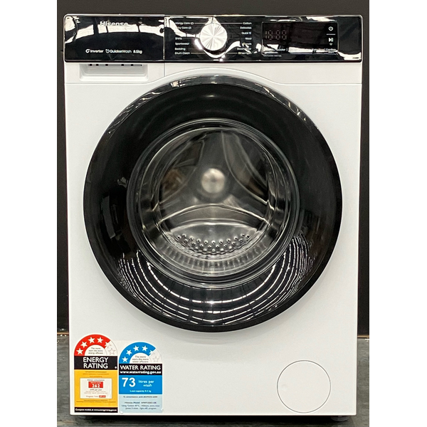 Hisense Series 3 8.5kg Front Load Washing Machine White HWF3S8514X
