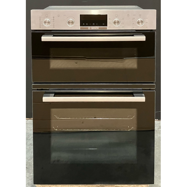 Bosch 60cm Series 6 Built In Double Oven Stainless Steel MBG578FS3A