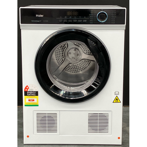 Haier 6kg Sensor Vented Dryer HDV60AWW1