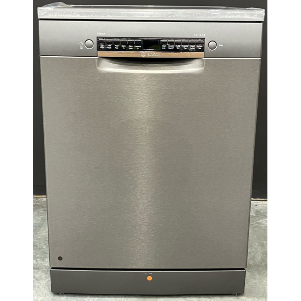 Bosch 60cm Series 4 Freestanding Black Inox Dishwasher SMS4HVB01A