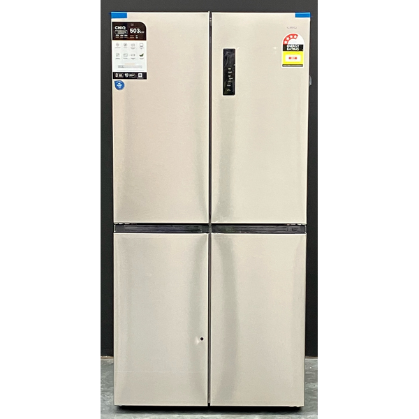 CHiQ 503L French Door Fridge Silver CCD500NS