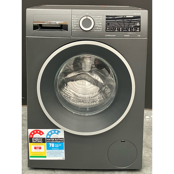 Bosch Series 6 9kg Front Load Washing Machine Graphite WGG2449RAU
