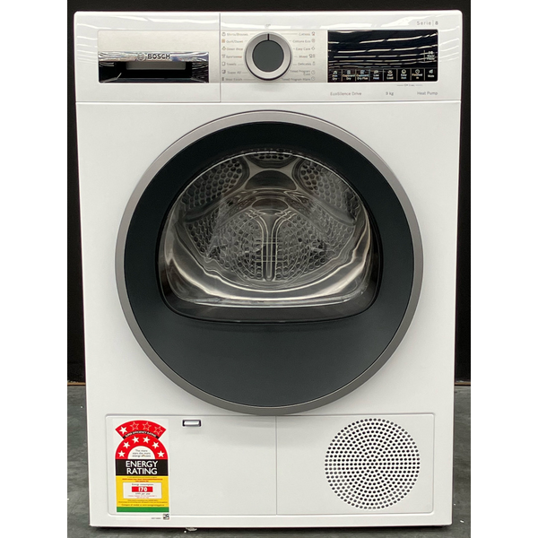 Bosch Series 8 9kg Heat Pump Tumble Dryer WQG24201AU