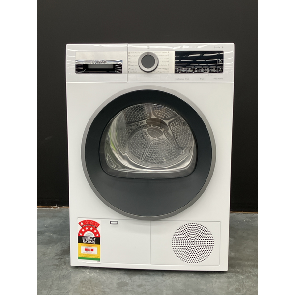 Bosch Series 8 9kg Heat Pump Tumble Dryer WQG24201AU