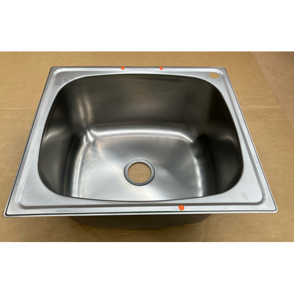 Oliveri 70L Single Inset Laundry Tub TI70RTH